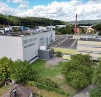 Halle ehemaliges Modellbaustudio mit 5 t Kran - Uhingen