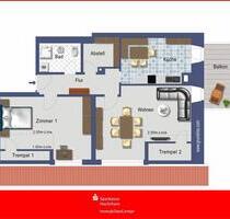 Renovierte 2,5-Zimmer Dachwohnung im Ortskern von Görwihl