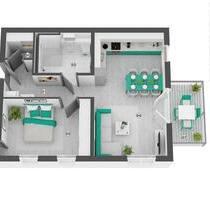 Exklusive Neubau Wohnung in Winhöring - Modern, Hell & Energiesparend