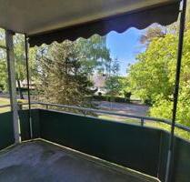 Geräumige 1-Raum-Wohnung im Dachgeschoss mit Balkon und Blick ins Grüne! - Laage