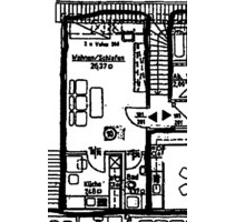 1-Zimmer-Wohnung, Wendeburg Wendezelle, EBK