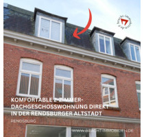 Komfortable 2-Zimmer-Dachgeschosswohnung direkt in der Rendsburger Altstadt