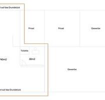 30 m² Büro mit 740 m² Außenfläche – Toplage an der Hauptstraße - Homburg