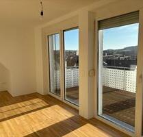 2-Zimmer-Wohnung einzugsbereit! Einbauküche, Balkon und Traumblick! 63808 Haibach