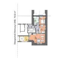 OG-Wohnung 3 ZKB - 76,52 m² - 900,00 EUR Kaltmiete, in Lemgo (PLZ: 32657)