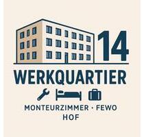 Monteurwohnung Ferienwohnung Hof • 4 Einzelbetten • WLAN • Küch