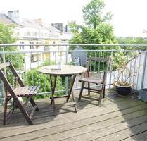 Zentrumsnahes Maisonettwohnung mit Dachterrasse & Klimaanlage - Düsseldorf Flingern Süd