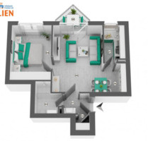 Schöne 2-Zimmer-Wohnung am Marktplatz in Neckarwestheim