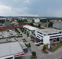 Im Zentrum der Aufmerksamkeit - Werbefläche nahe Landshuter Hauptbahnhof - Ergolding