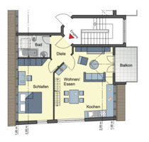 Gepflegte 2-Zimmer Wohnung mit Stellplatz - Wiesbaden Mainz-Kostheim