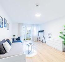 Möbliertes WG Zimmer mit Balkon in einer 3er WG in zentraler Lage von Nürnberg