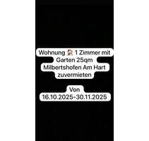 Wohnung mit Garten zuvermieten 25 qm - München Am Riesenfeld