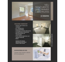 Neu renovierte 3-Zimmerwohnung in Crailsheim- Innenstadt