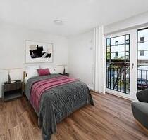 Neubau 2023 - Möbliertes 1 Zimmer-Apartment mit Dachterrasse - Typ D6 - Stichstraße - Ab 6 Monaten - Stuttgart Stuttgart-Nord