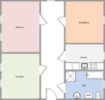 Bischofswerda - sanierte 3 Zimmerwohnung mit Tageslichtbad