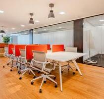 Coworking-Bereich in Regus Augsburg Hauptbahnhof