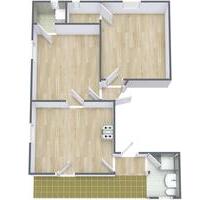 Helle 2 Zimmerwohnung mit Balkon - Patersdorf