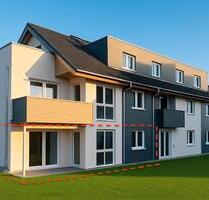 Moderne und helle 3,5 Zimmer Erdgeschosswohnung in ruhiger Lage - BJ 2021 - Schömberg