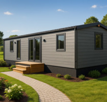50m² voll ausgestattetes Mobilheim Fertighaus Tinyhaus Tinyhouse für Vermietung - Deggendorf