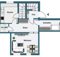 2-Zimmer-Altbauwohnung in Winsen (Luhe), Hamburger Straße – ruhig