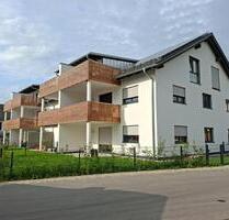 Neubau 2024 - 2-Zimmer DG-Wohnung mit großem Balkon in Altötting
