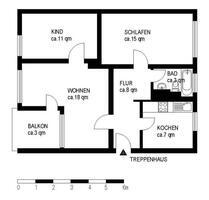 Demnächst frei! 3-Zimmer-Wohnung in Gelsenkirchen Bismarck