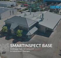 SMARTINSPECT BASE - Großzügige Halle mit Lackiererei im Industriepark Ellwangen - Ellwangen (Jagst)