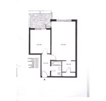 62m², 2-Zimmer-Wohnung, schöne Loggia in Bonn- Castell am Rhein