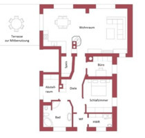 Moderne 4,5-Zimmer-EG-Wohnung in wunderschöner Lage - Schwarzach bei Nabburg