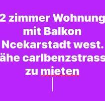 2 ZiWohnung mit Balkon - 630,00 EUR Kaltmiete, ca.  57,00 m² in Mannheim (PLZ: 68169) Herzogenried