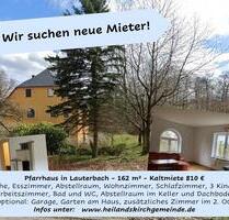 Mietwohnung im Pfarrhaus Lauterbach - 162m² plus Garten - Marienberg