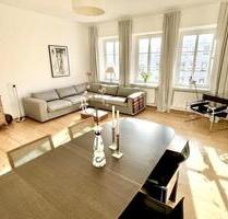 Isartor im Lehel. Zentrale Bestlage. Neu, hochwertig möblierte 3,5 Zimmer großer Gemeinschaftsgarten - München Altstadt-Lehel