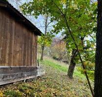 ➤ Garten Grundstück mit Gartenhaus + schöne Aussicht [Altbach]