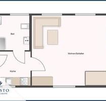 Stylische 1-Zimmer-Wohnung mit Einbauküche, Sanierten Bad in Top-Lage Magdeburg Sudenburg!