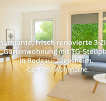 Charmante Erdgeschosswohnung mit Garten und TG-Stellplatz - Rodgau