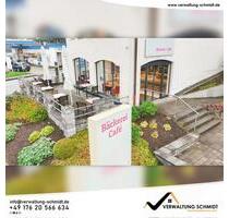 Modernes und voll ausgestattetes Ladenlokal mit Café und Terrasse in guter und verkehrsgünstiger Lage der Stadt Meschede