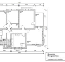 Erstbezug nach Sanierung! Charmante 4-Zimmer-Wohnung mit Balkon - Wiesbaden Nordost