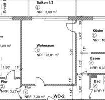 2,5 Zimmer wohnung mit Balkon, EBK, Garage in Phillipsburg - Rastatt