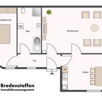 Ruhige 2-Zimmer-Wohnung mit eigenem Eingang - Herne
