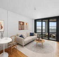 Stilvolles 1-Zimmer-Apartment: Moderne Ausstattung, Loggia, zentral in Berlin-Mitte