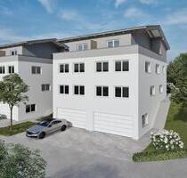 Neubau von 2 Doppelhaushälften mit integrierter Doppelgarage - Lonsee