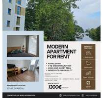 Neue Wohnung im Spandau - 1.300,00 EUR Kaltmiete, in Berlin (PLZ: 13589) Spandau