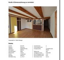 Renovierte 3-Zimmer-Wohnung zu vermieten - Villingen-Schwenningen