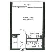 1-Zi-Wohnung, teilmöbliert, ab 08.2025, Balkon - Hamburg Altona