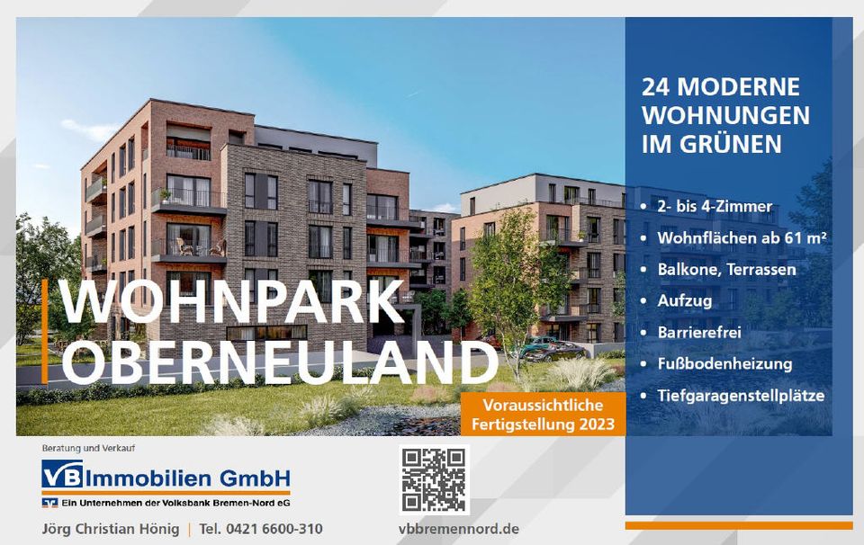 Hochmoderne Neubauwohnungen im Wohnpark Oberneuland - Louis at Home! - Bremen