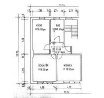 2-Zimmer-Wohnung mit großer Küche, Bad m. Wanne + Du. - Schönebeck (Elbe)