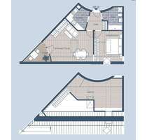 Maisonette 2,5-Zimmerwohnung mit Loggia und Galerie in Plagwitz-Lindenau - Leipzig Bundesweit - Sachsen - Leipzig - Leipzig, Stadt -