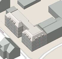 Mölkau: Baugrundstück für Wohn-und Geschäftshaus mit Planung, ca. 1.300 m² BGF - Leipzig Bundesweit - Sachsen - Leipzig - Leipzig, Stadt -