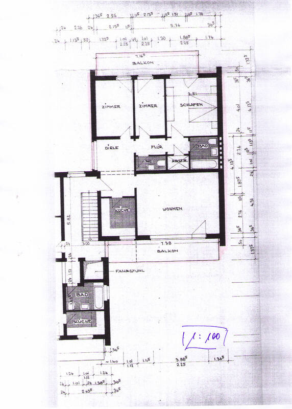 Vermietung in HH-Alsterdorf - 980,00 EUR Kaltmiete, ca.  92,00 m² Wohnfläche in Hamburg (PLZ: 20038)