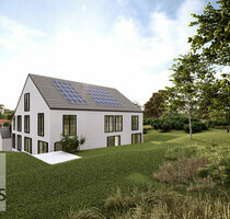 Wo Zukunft Form annimmt: Neubau-DHH in Massivbauweise, Energieklasse A+, toller Ausblick inklusive! - Adelsheim